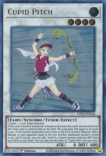 Cupid Pitch - GFP2-EN136 Ultra Rare 1st Edition