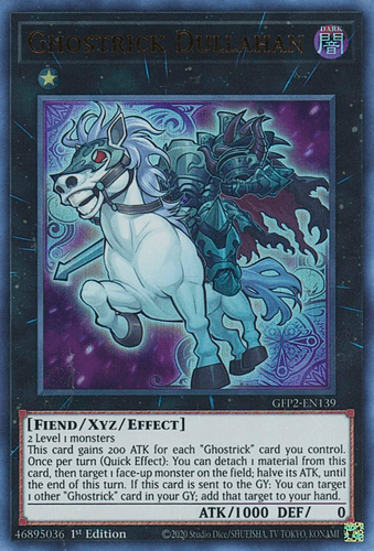 Ghostrick Dullahan - GFP2-EN139 Ultra Rare 1st Edition