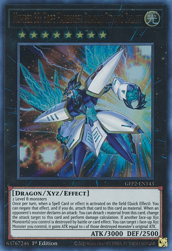 Number 38: Hope Harbinger Dragon Titanic Galaxy - GFP2-EN143 Ultra Rare 1st Edition