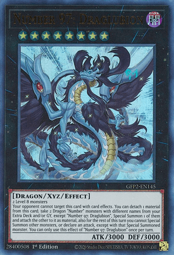 Number 97: Draglubion - GFP2-EN145 Ultra Rare 1st Edition