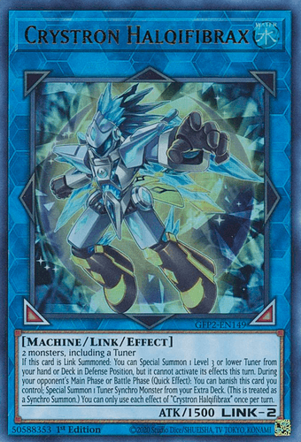 Crystron Halqifibrax - GFP2-EN149 Ultra Rare 1st Edition