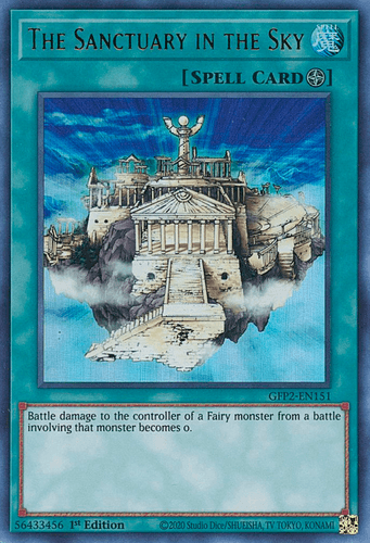 The Sanctuary in the Sky - GFP2-EN151 Ultra Rare 1st Edition