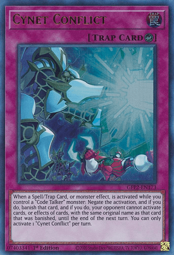 Cynet Conflict - GFP2-EN173 Ultra Rare 1st Edition