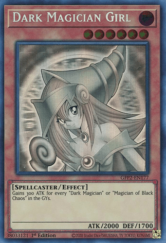 Dark Magician Girl - GFP2-EN177 Ghost Rare 1st Edition