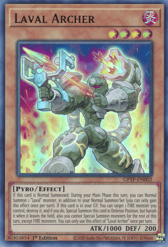 Laval Archer - GFTP-EN002 Ultra Rare 1st Edition