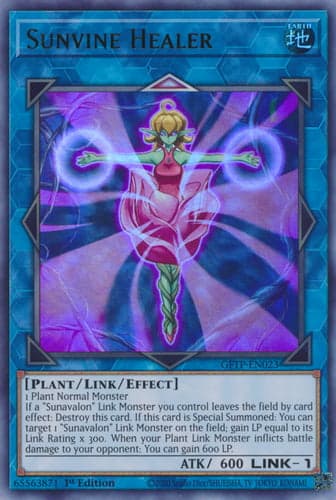 Sunvine Healer - GFTP-EN023 Ultra Rare 1st Edition