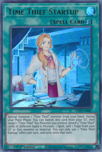Time Thief Startup - GFTP-EN067 Ultra Rare 1st Edition