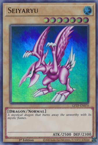Seiyaryu - GFTP-EN070 Ultra Rare 1st Edition