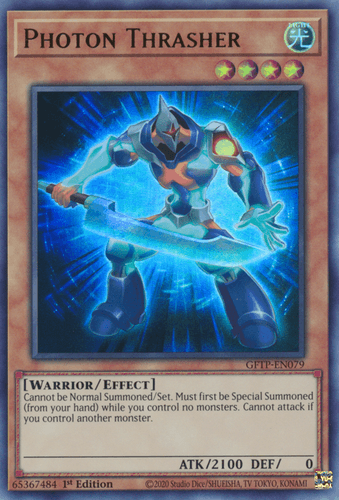 Photon Thrasher - GFTP-EN079 Ultra Rare 1st Edition