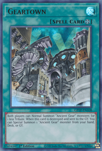Geartown - GFTP-EN108 Ultra Rare 1st Edition