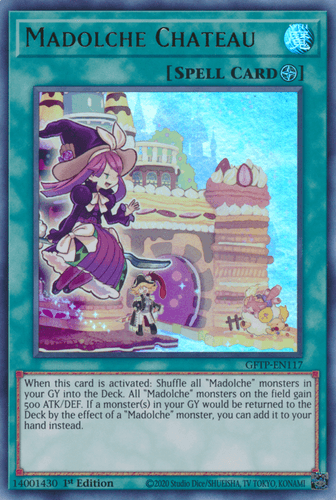 Madolche Chateau - GFTP-EN117 Ultra Rare 1st Edition