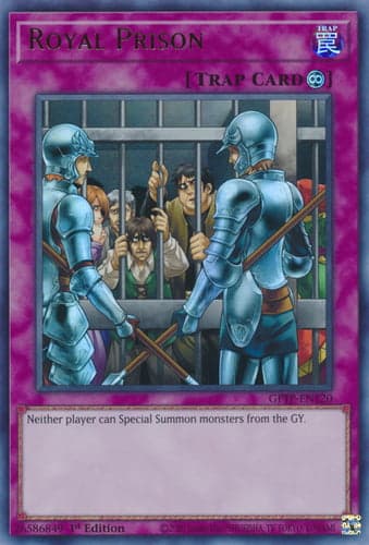 Royal Prison - GFTP-EN120 Ultra Rare 1st Edition