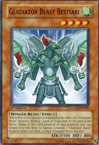 Gladiator Beast Bestiari - GLAS-EN020 Common 1st Edition