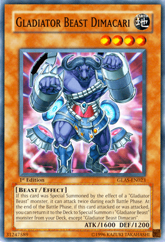 Gladiator Beast Dimacari - GLAS-EN023 Common Unlimited