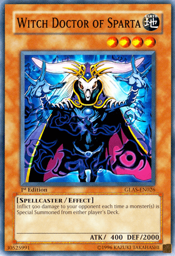 Witch Doctor of Sparta - GLAS-EN026 Common Unlimited