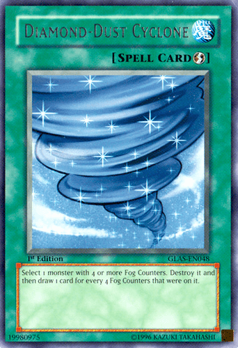 Diamond-Dust Cyclone - GLAS-EN048 Rare 1st Edition