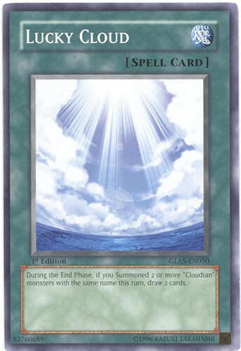 Lucky Cloud - GLAS-EN050 Common 1st Edition