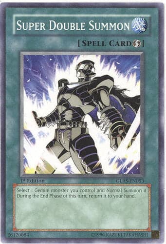 Super Double Summon - GLAS-EN053 Common Unlimited