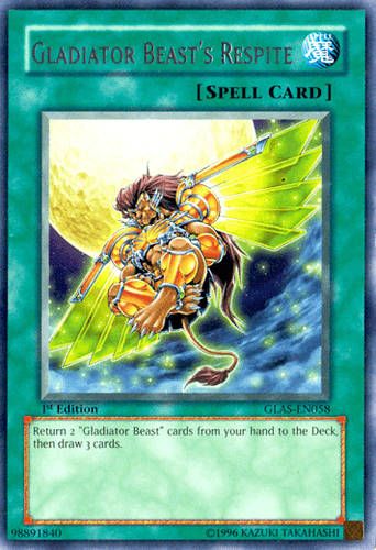 Gladiator Beast's Respite - GLAS-EN058 Rare Unlimited