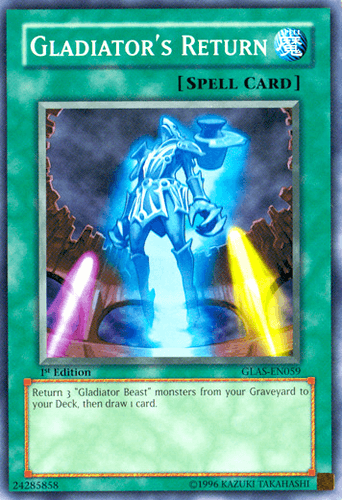 Gladiator's Return - GLAS-EN059 Common 1st Edition