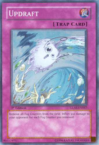 Updraft - GLAS-EN067 Super Rare 1st Edition