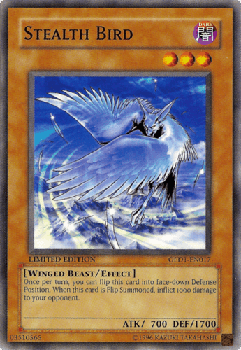Stealth Bird - GLD1-EN017 Common Limited Edition