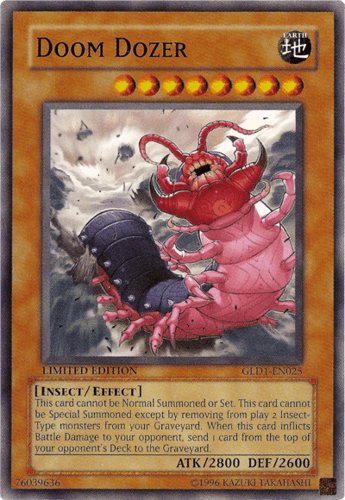 Doom Dozer - GLD1-EN025 Common Limited Edition