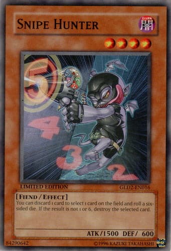 Snipe Hunter - GLD2-EN016 Common Limited Edition