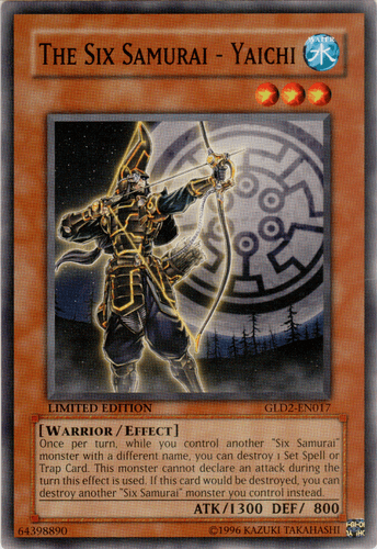 The Six Samurai - Yaichi - GLD2-EN017 Common Limited Edition
