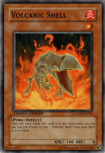 Volcanic Shell - GLD2-EN024 Common Limited Edition