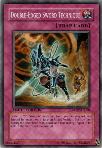 Double-Edged Sword Technique - GLD2-EN050 Common Limited Edition