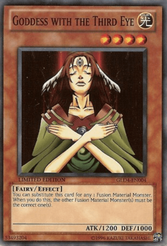 Goddess with the Third Eye - GLD4-EN004 Common Limited Edition