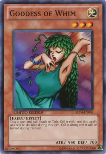 Goddess of Whim - GLD4-EN008 Common Limited Edition