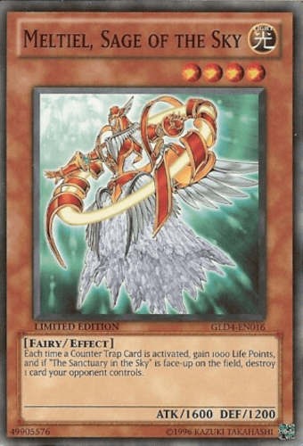 Meltiel, Sage of the Sky - GLD4-EN016 Common Limited Edition