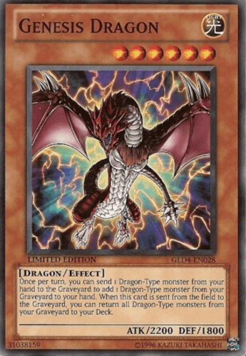 Genesis Dragon - GLD4-EN028 Common Limited Edition