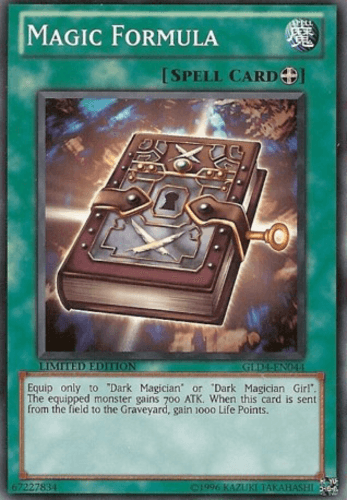 Magic Formula - GLD4-EN044 Common Limited Edition