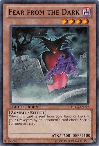 Fear from the Dark - GLD5-EN009 Common Limited Edition