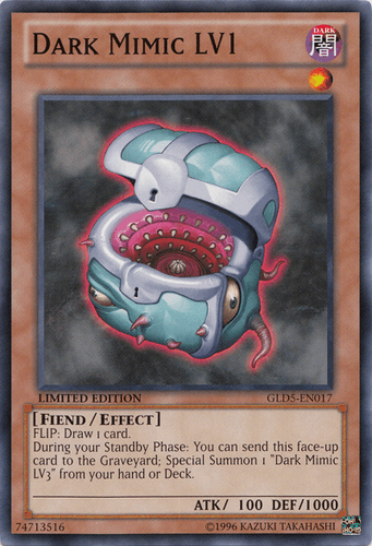 Dark Mimic LV1 - GLD5-EN017 Common Limited Edition
