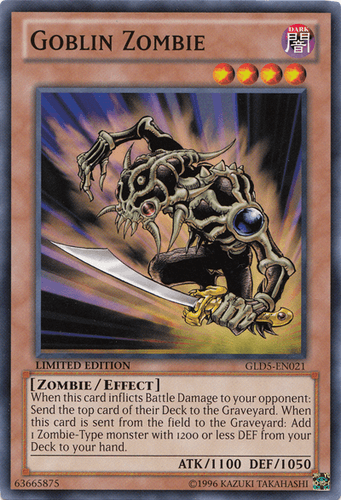Goblin Zombie - GLD5-EN021 Common Limited Edition