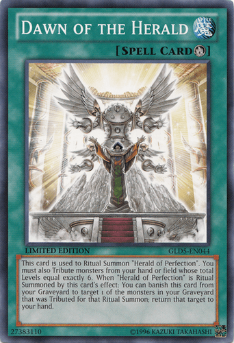 Dawn of the Herald - GLD5-EN044 Common Limited Edition