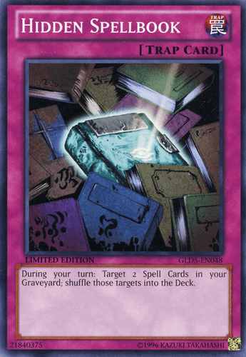 Hidden Spellbook - GLD5-EN048 Common Limited Edition