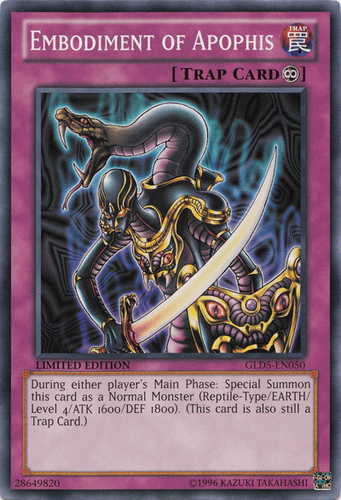 Embodiment of Apophis - GLD5-EN050 Common Limited Edition