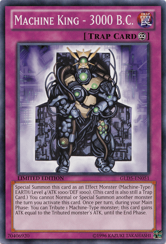 Machine King - 3000 B.C. - GLD5-EN051 Common Limited Edition