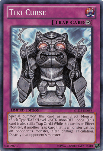 Tiki Curse - GLD5-EN053 Common Limited Edition