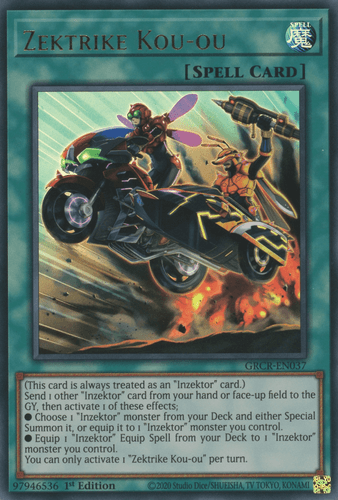 Zektrike Kou-ou - GRCR-EN037 Ultra Rare 1st Edition