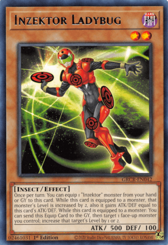 Inzektor Ladybug - GRCR-EN042 Rare 1st Edition