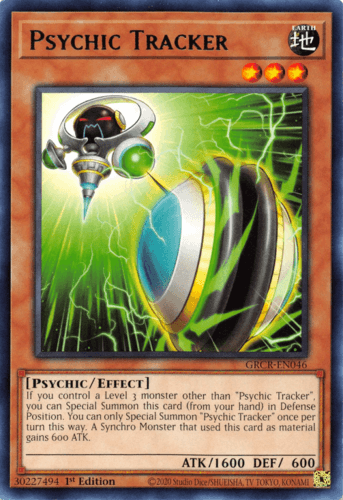 Psychic Tracker - GRCR-EN046 Rare 1st Edition