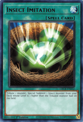 Insect Imitation - GRCR-EN052 Rare 1st Edition