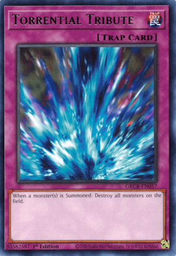 Torrential Tribute - GRCR-EN057 Rare 1st Edition