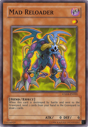 Mad Reloader - GX04-EN001 Super Rare Unlimited
